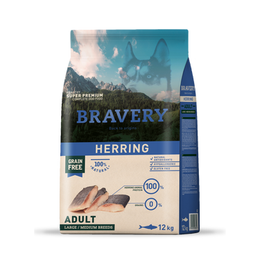 Bravery Adulto Raza Mediana/Grande Arenque